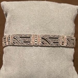 925 Silver Bracelet Victorian Vintage Classy Bracelet Stack Victorian Jewelry